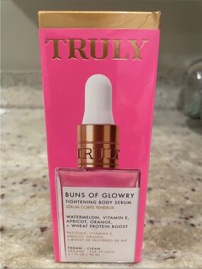 TRULY Buns of Glowry Tightening Body Serum - NIB